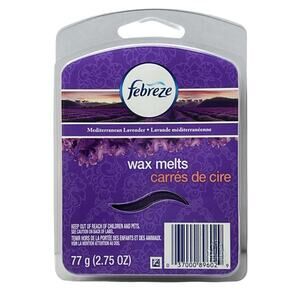 Febreze Wax Melts MEDITERRANEAN LAVENDER Pkg of 6 Melts Sealed Discontinued